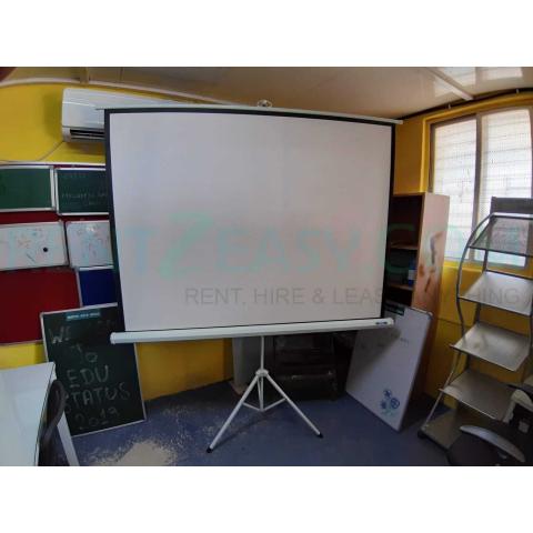 6 By 4 Projector screen on hire rent in 